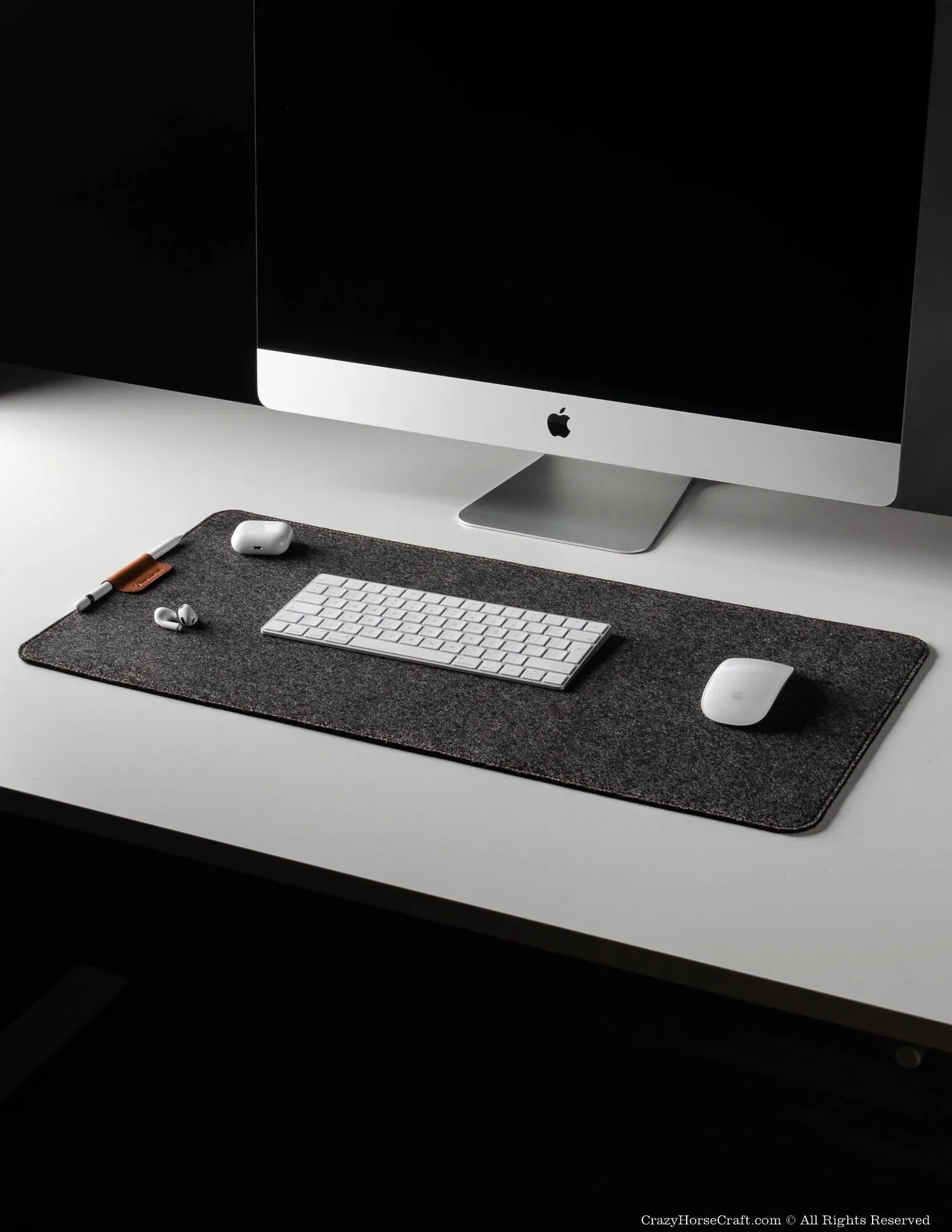 100% Wool Felt Desk Mat