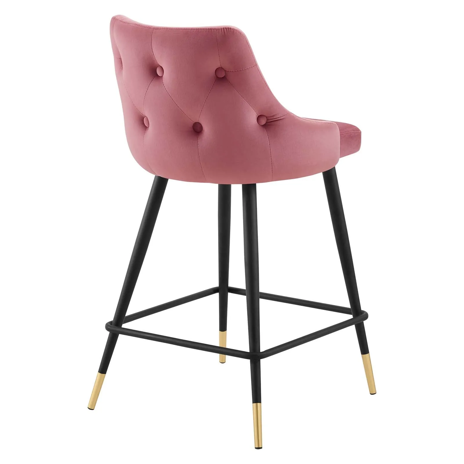 Adorn Performance Velvet Counter Bar Stool