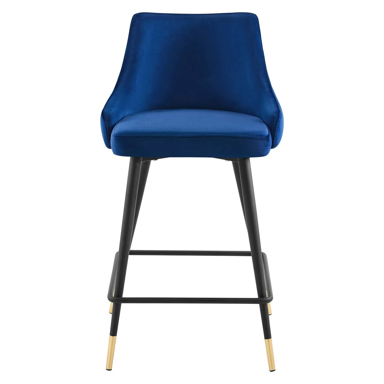 Adorn Performance Velvet Counter Bar Stool