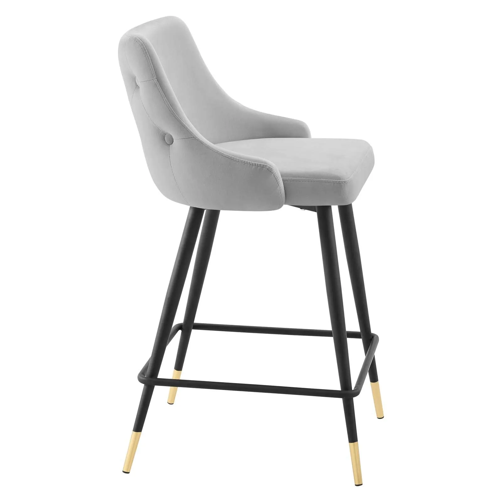 Adorn Performance Velvet Counter Bar Stool