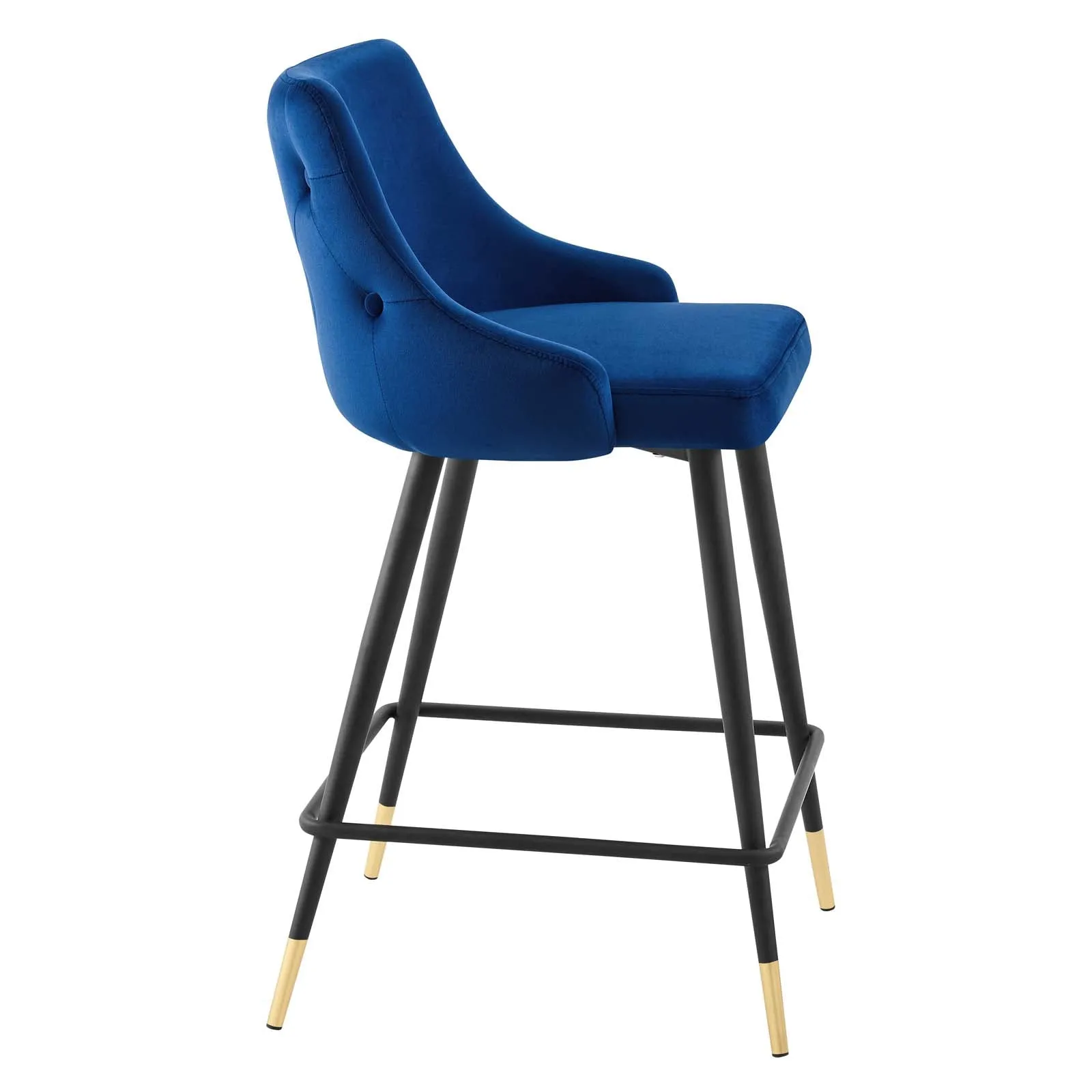 Adorn Performance Velvet Counter Bar Stool