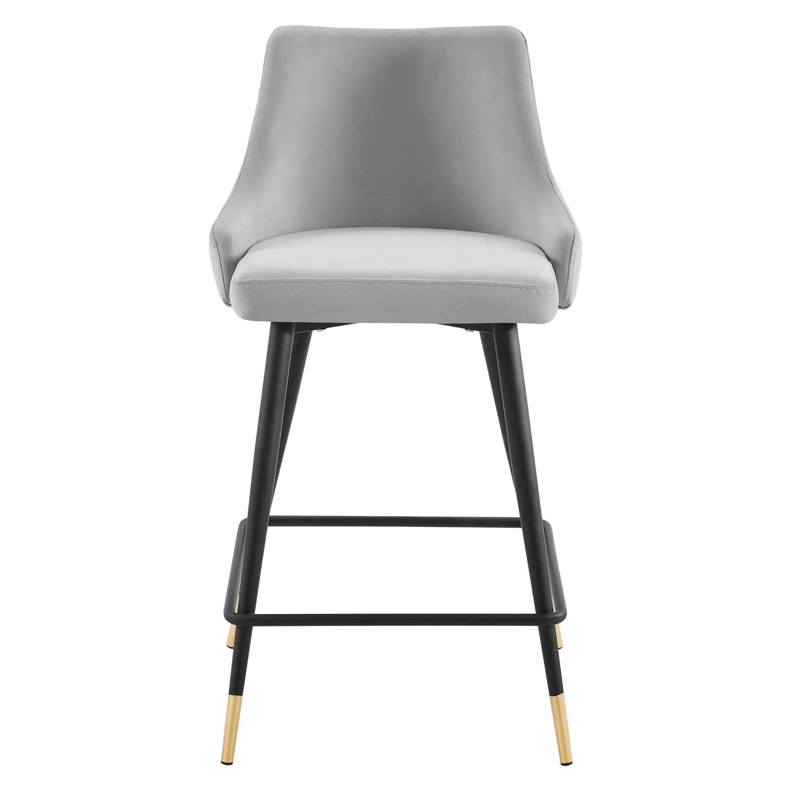 Adorn Performance Velvet Counter Bar Stool