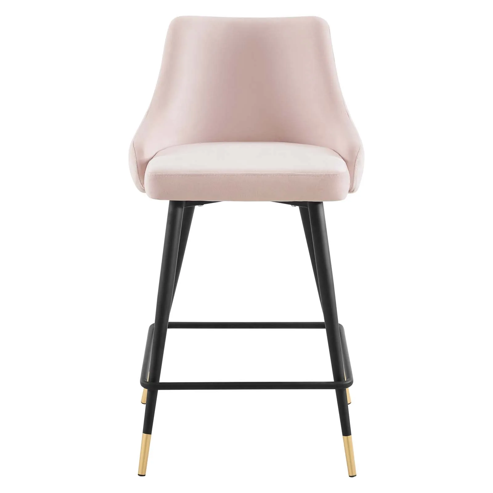 Adorn Performance Velvet Counter Bar Stool