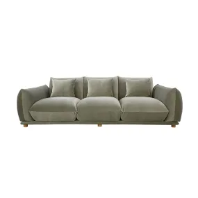 Alden Velvet Sofa