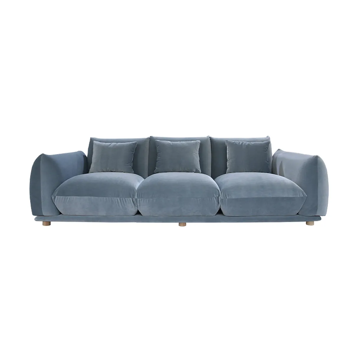 Alden Velvet Sofa