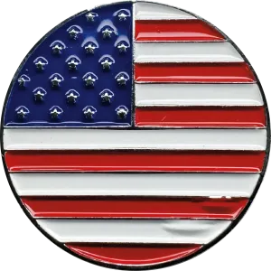 American Flag Hat Pin