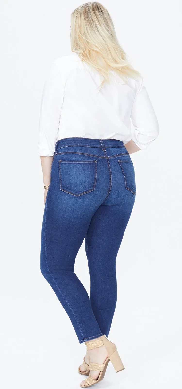 Ami Skinny Jeans Mediumblauw Premium Denim (Plus) | Quinn