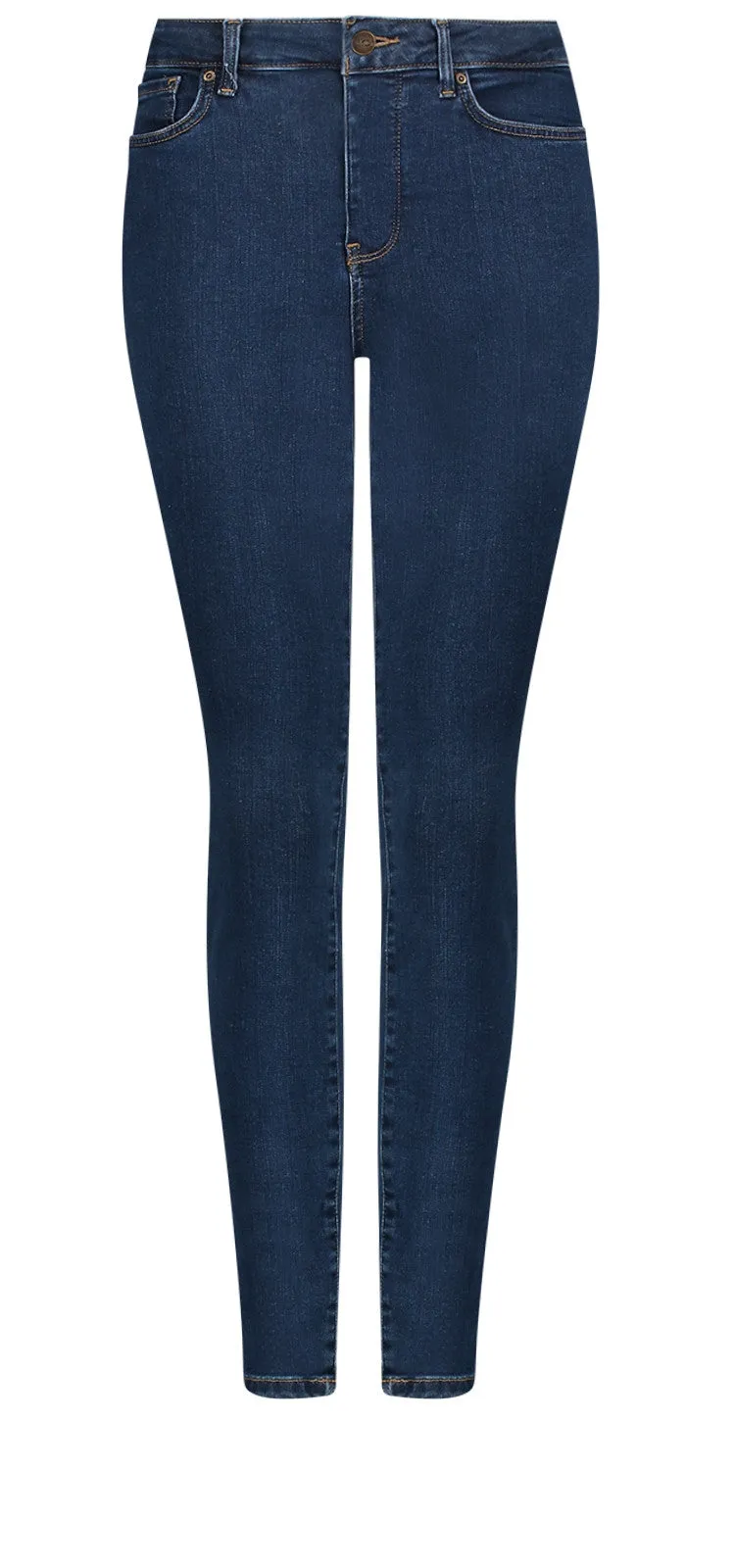 Ami Skinny Jeans Mediumblauw Premium Denim (Tall) | Quinn