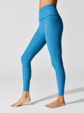 At Your Leisure High Waisted Midi Legging - Gulf Stream Oceana