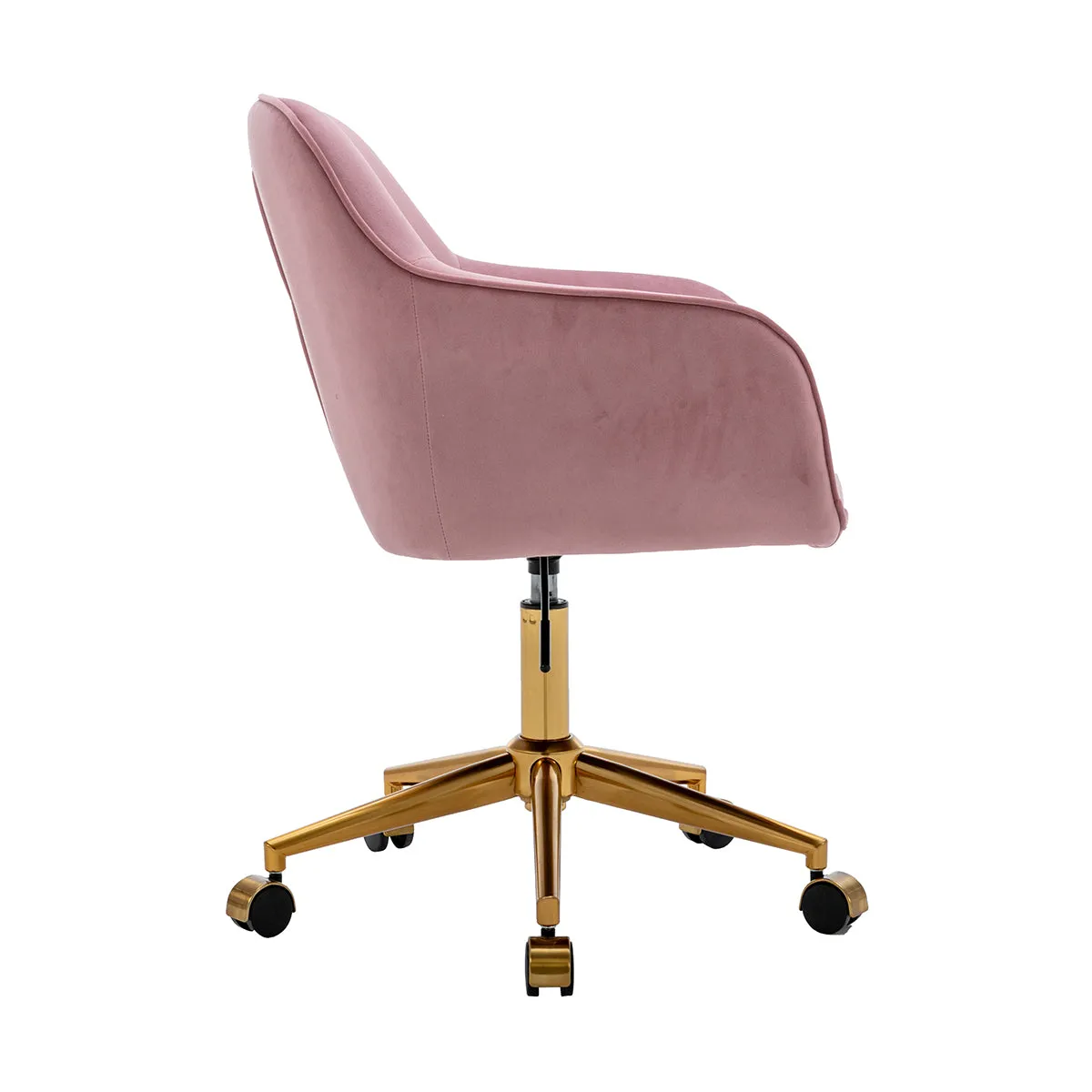 Ava Velvet Office Arm Chair