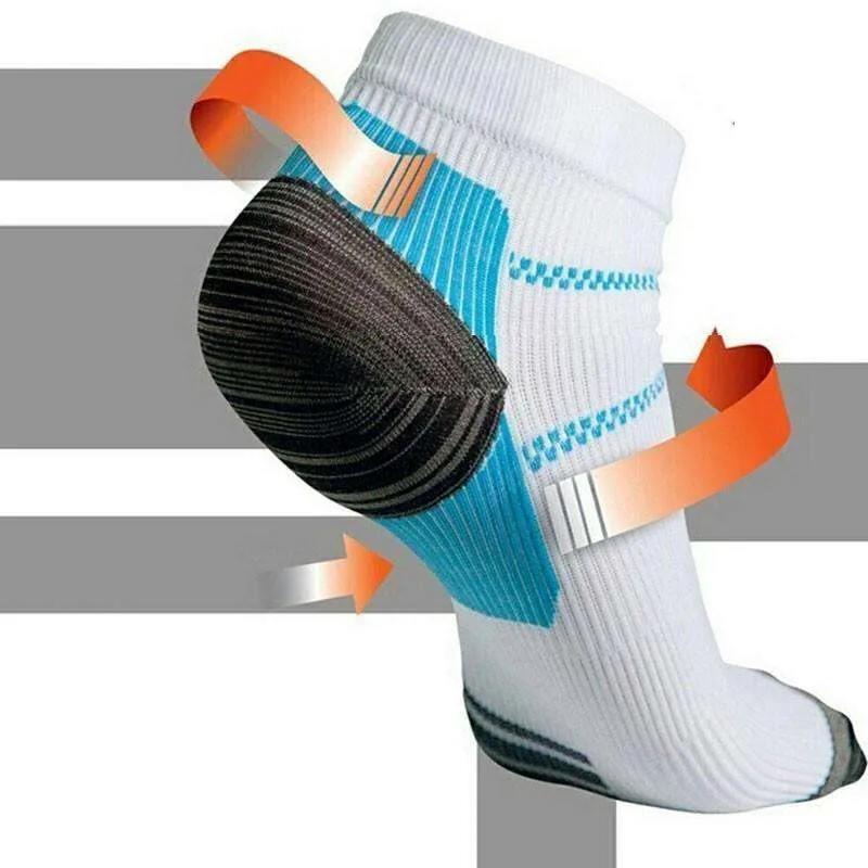 BAM! Unisex Foot Compression Anti-Fatigue Socks