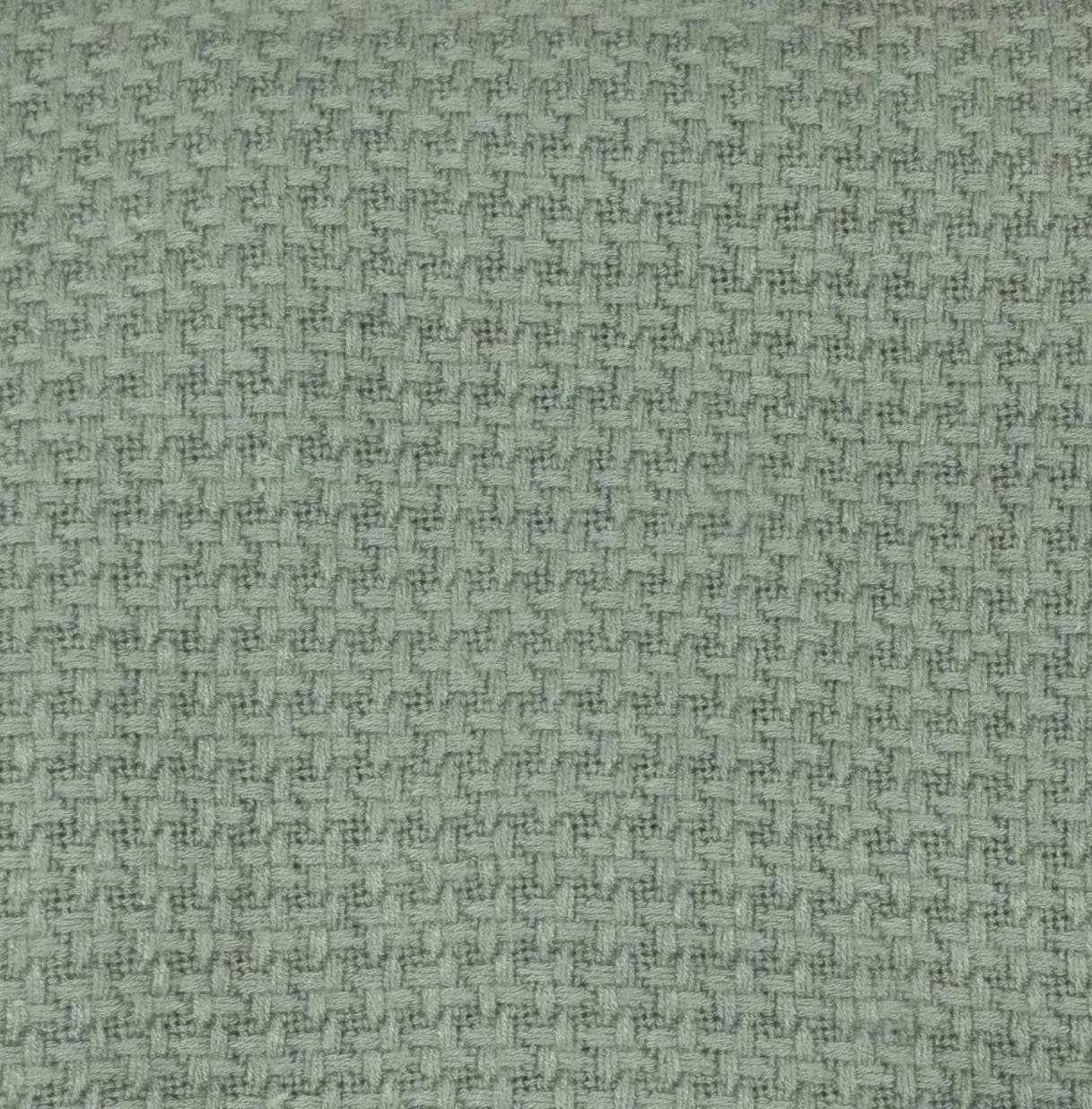 Bamboo knitted blanket - moss green