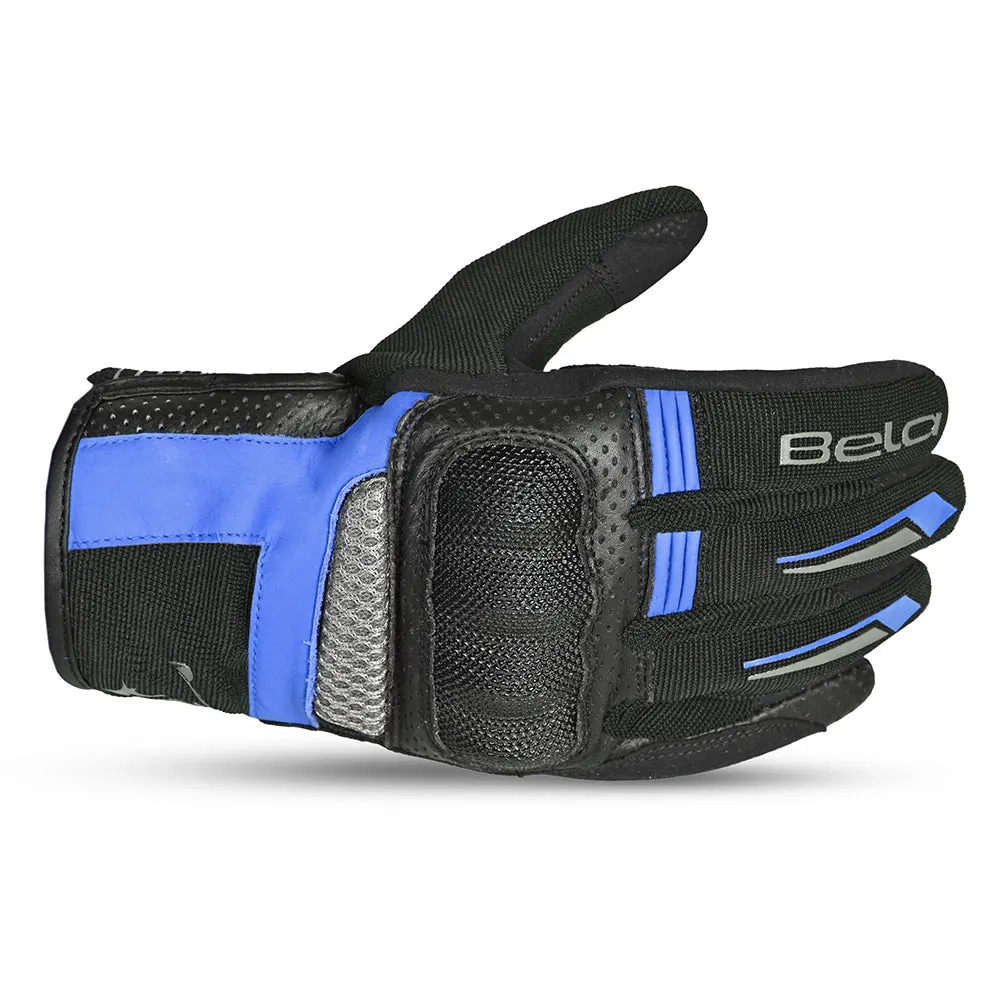 BELA Hero Air  - Summer Mesh Gloves - Black Gray Blue