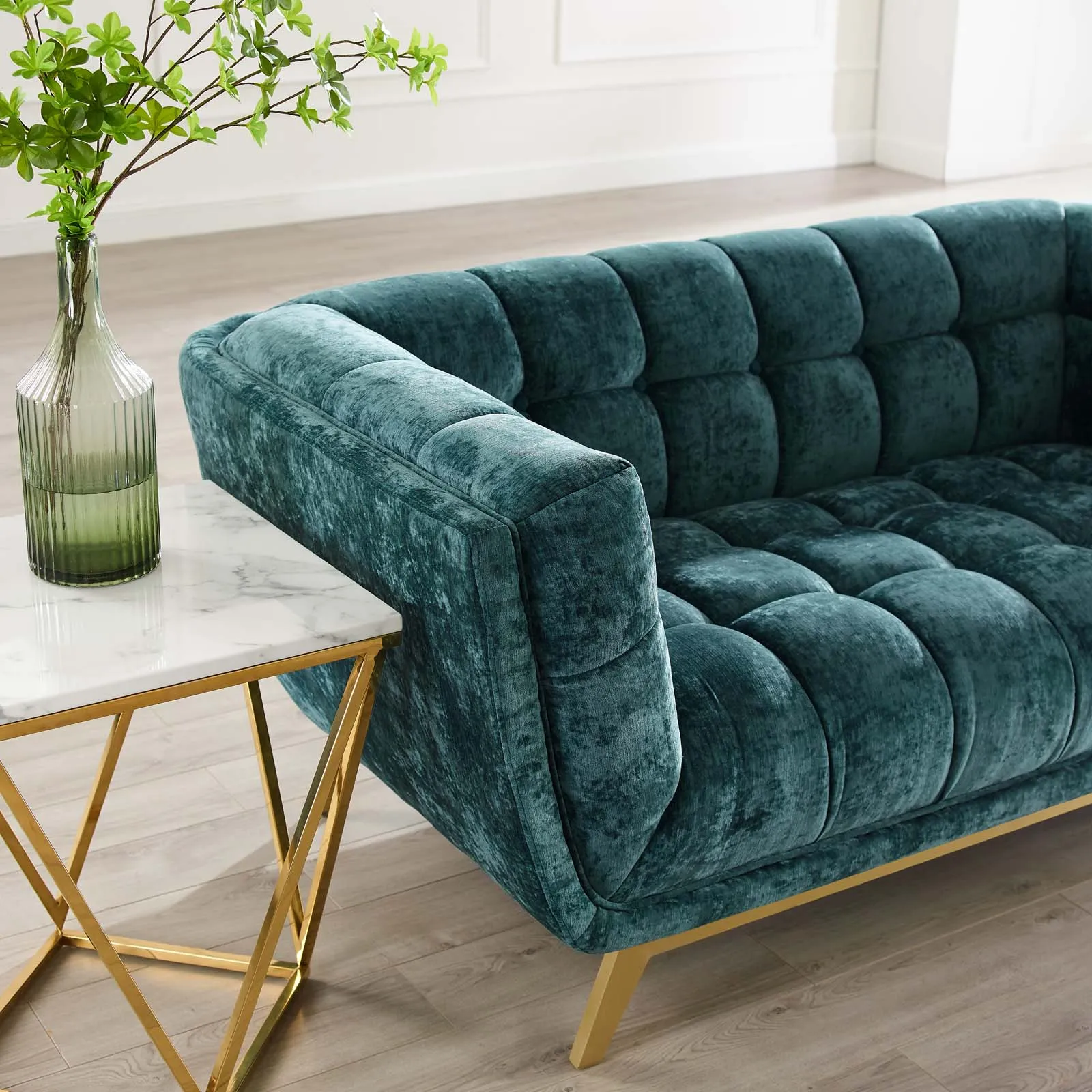 Bestow Crushed Performance Velvet Loveseat