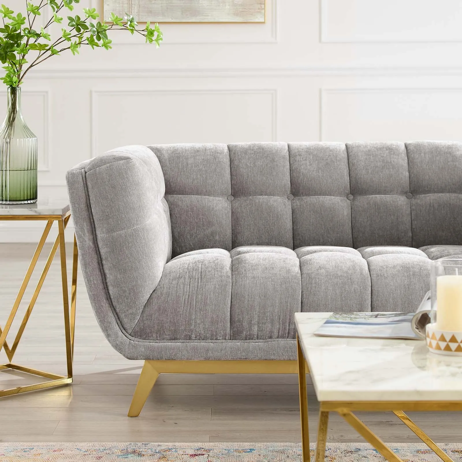 Bestow Crushed Performance Velvet Loveseat