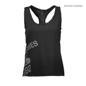 Better Bodies Leisure Raw T-Back - Black