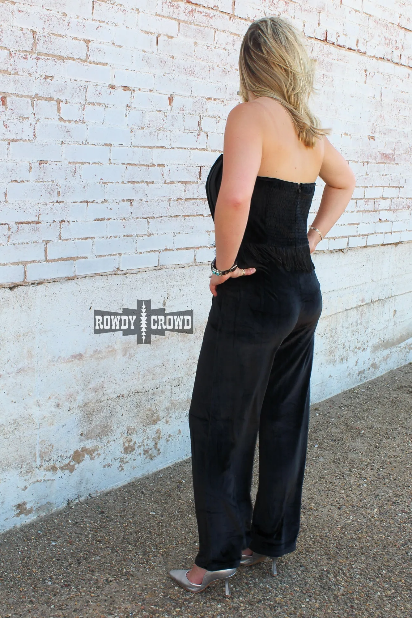 Black Betty Velvet Jumpsuit