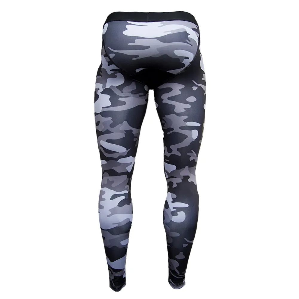 Blackout Camo Compression Tights