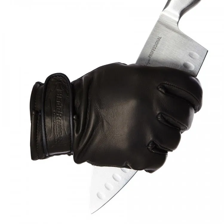 Blade Runner Leather Gloves With or Without Knuckle Protection - Cut Resistance Level 2