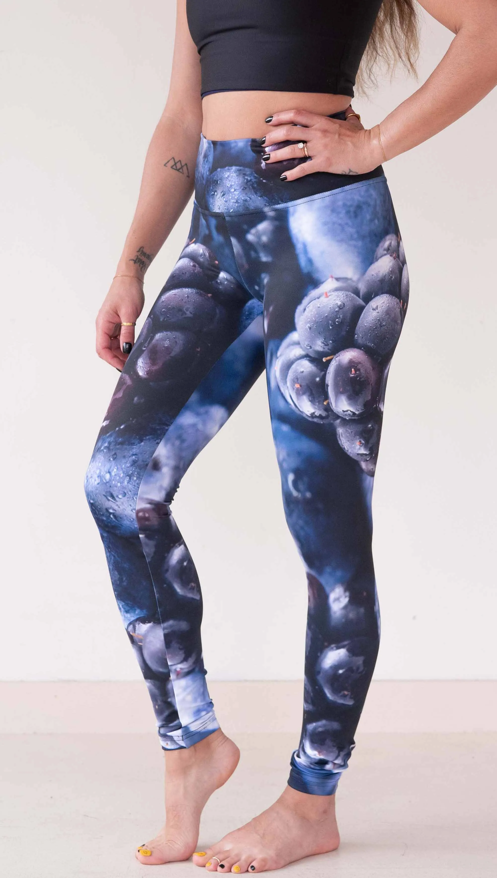 Blueberries - Athleisure Leggings