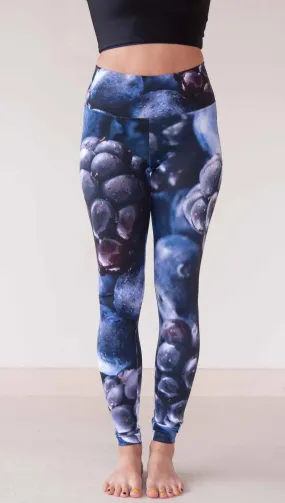 Blueberries - Athleisure Leggings