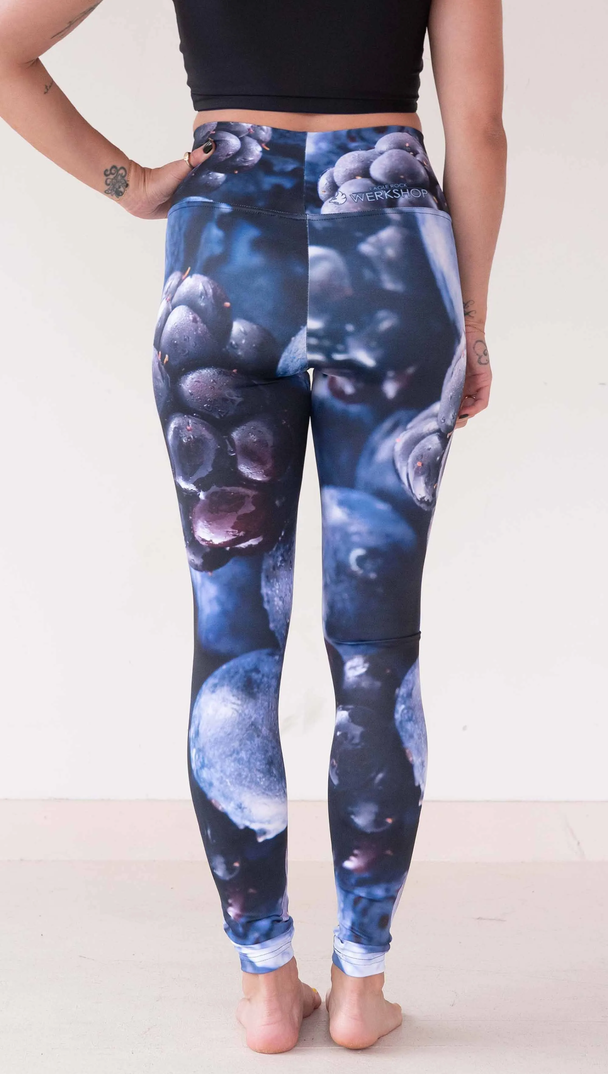 Blueberries - Athleisure Leggings