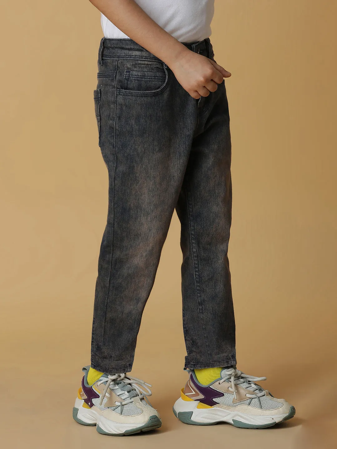 Boys Blue Slim Fit Denim Jeans