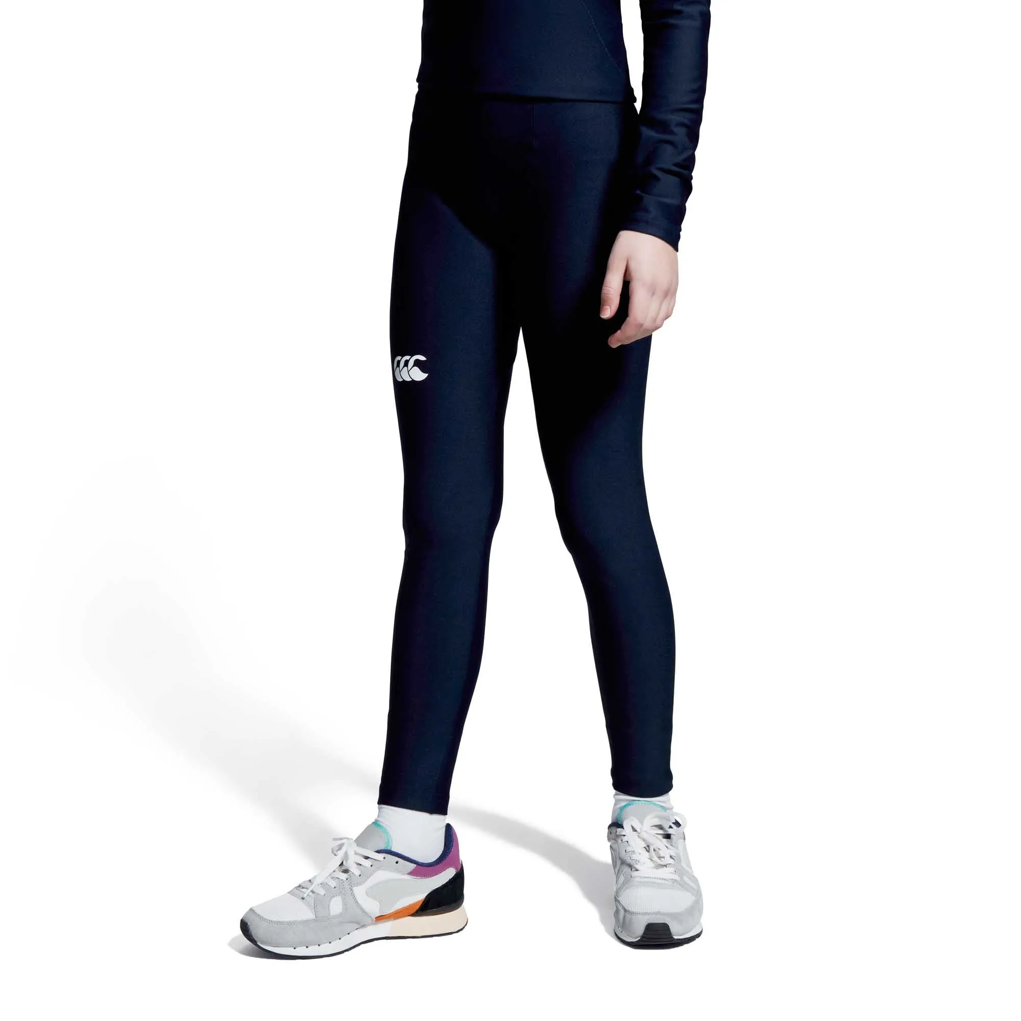 Canterbury Kid's Thermoreg Compression Leggings - Navy