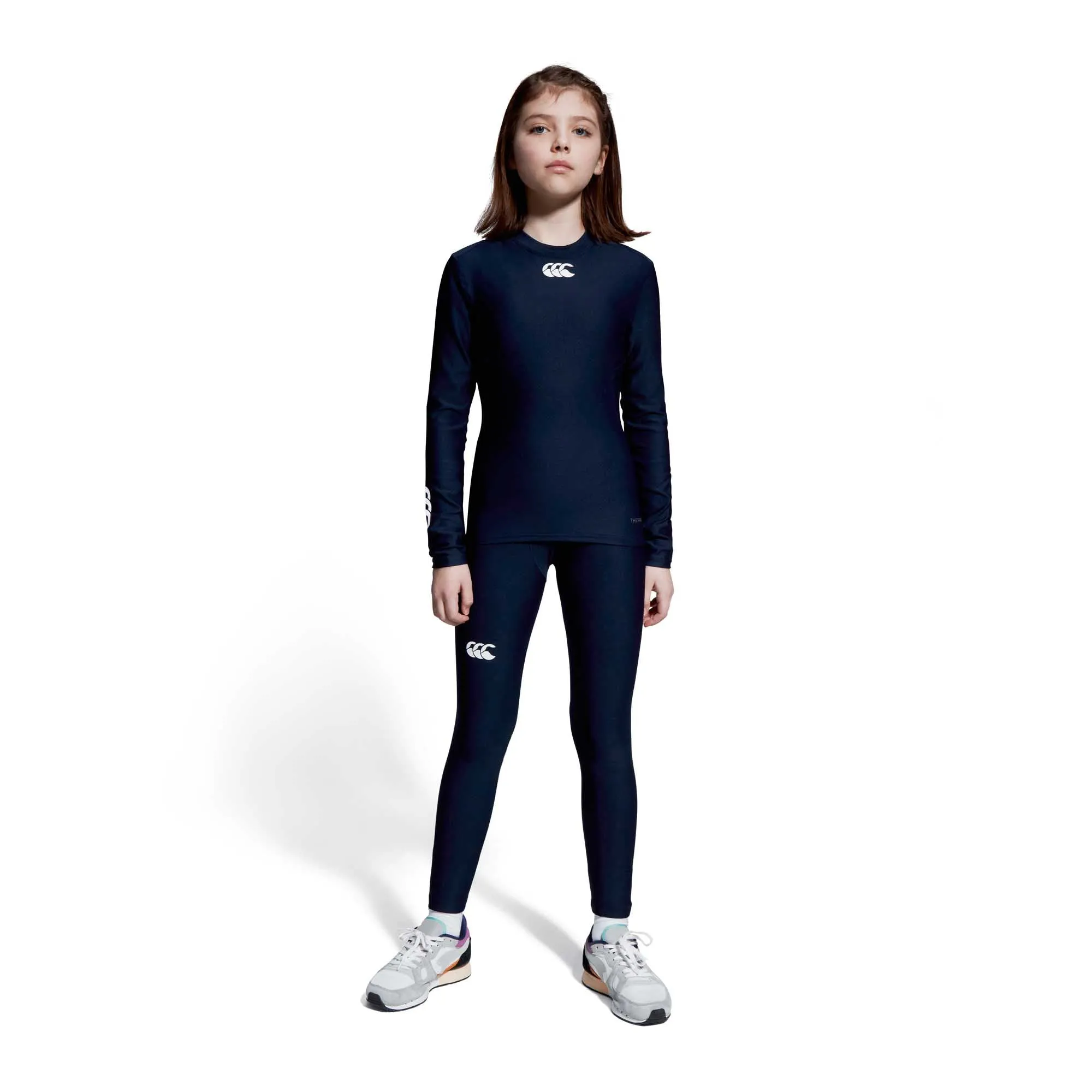 Canterbury Kid's Thermoreg Compression Leggings - Navy