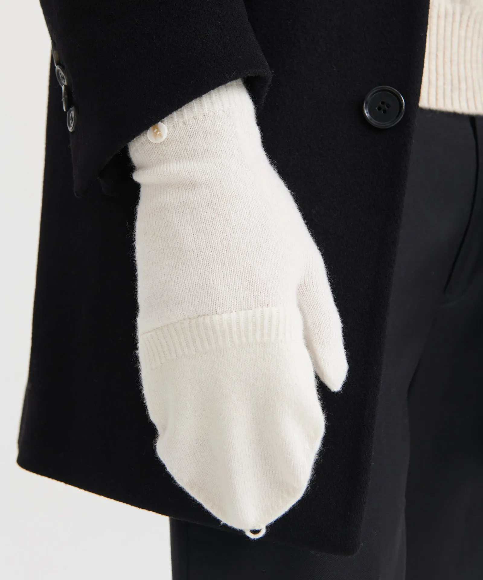 Cashmere Pop Top Gloves