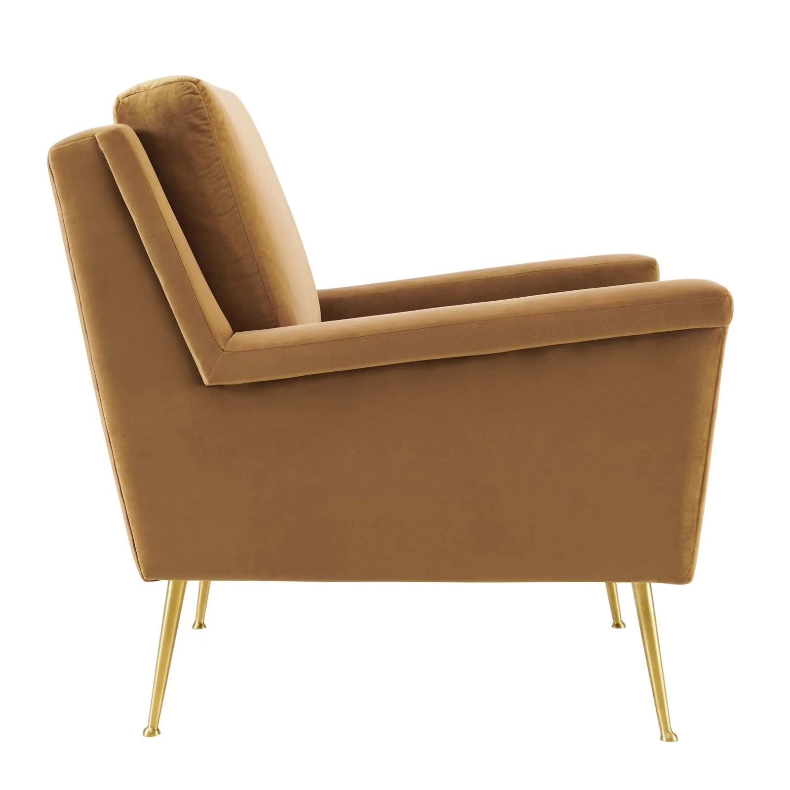 Chesapeake Performance Velvet Armchair