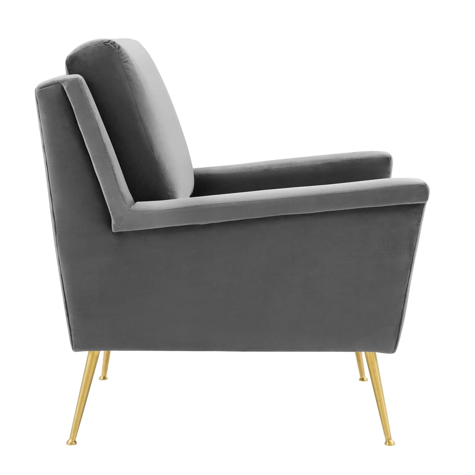 Chesapeake Performance Velvet Armchair