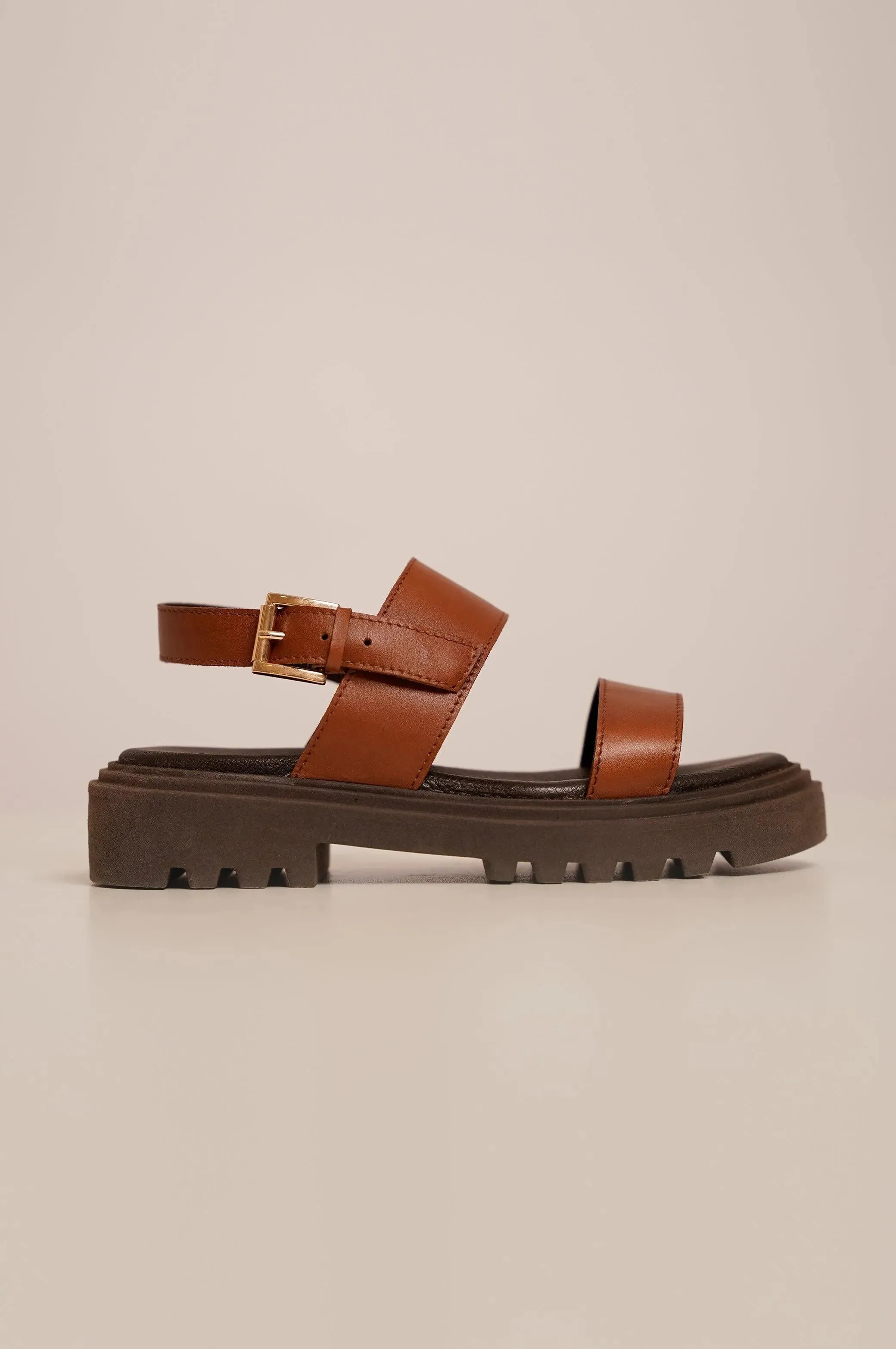 CHUNKY LEATHER SANDALS