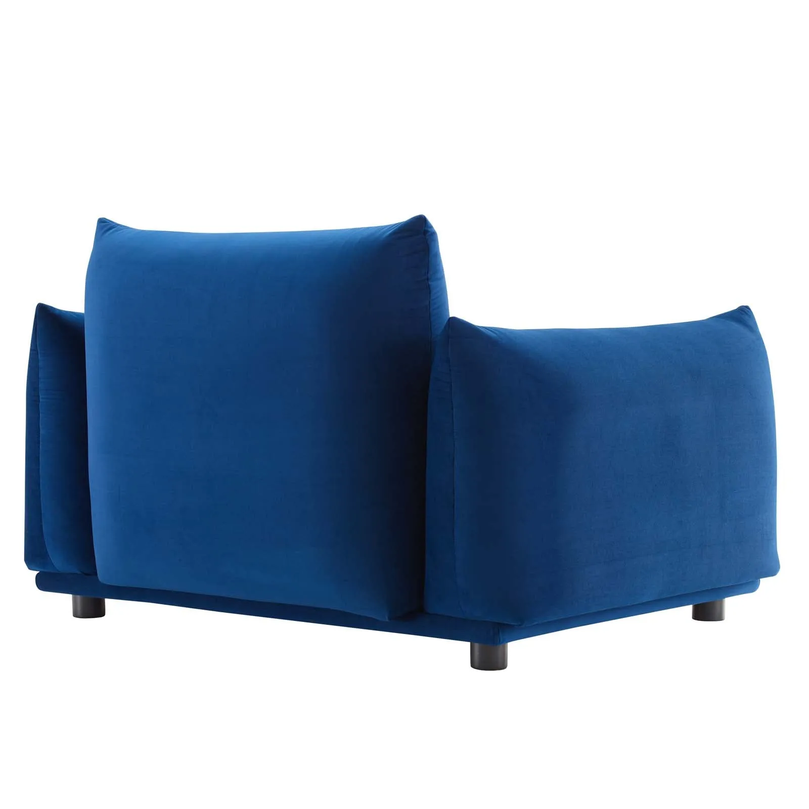 Copious Performance Velvet Armchair