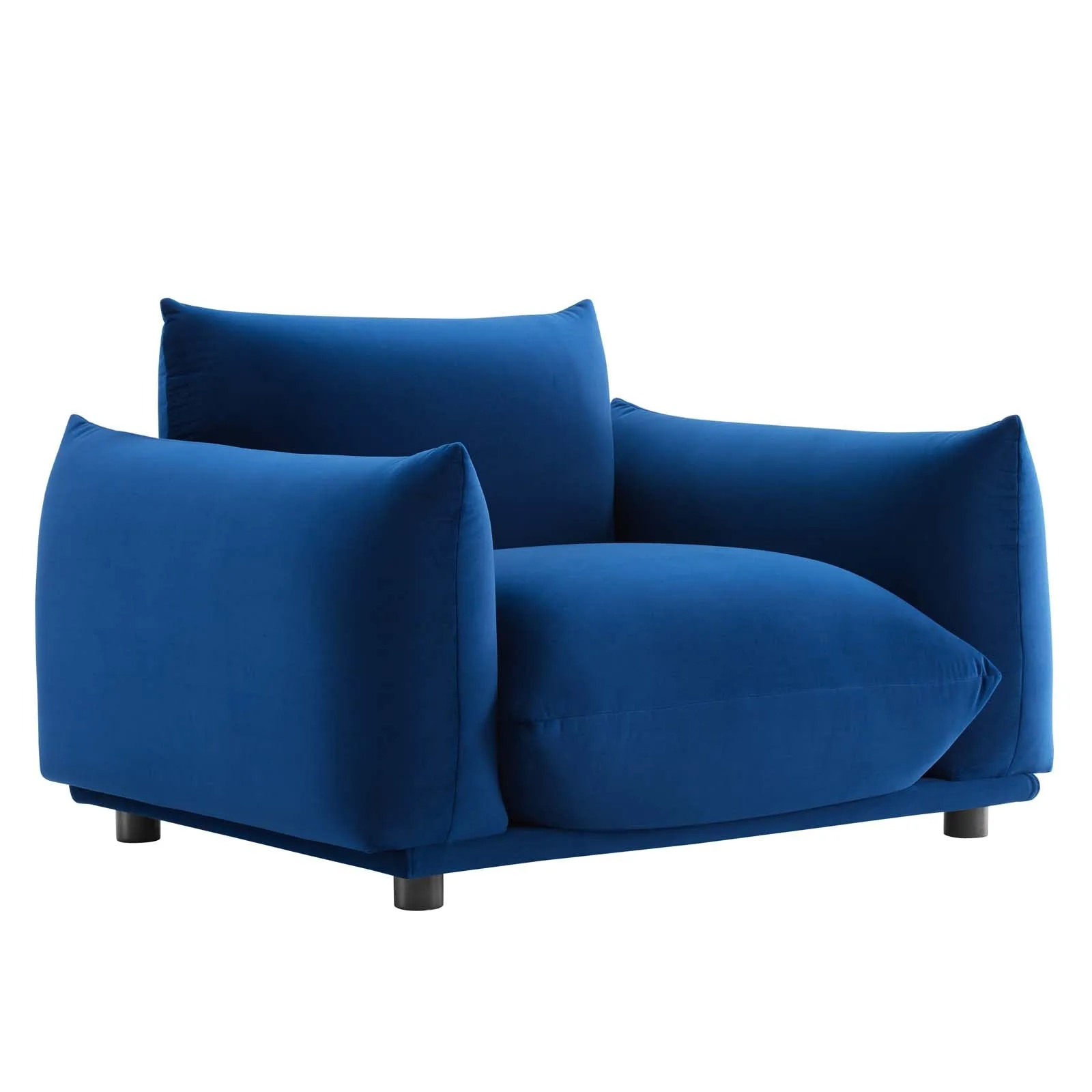 Copious Performance Velvet Armchair