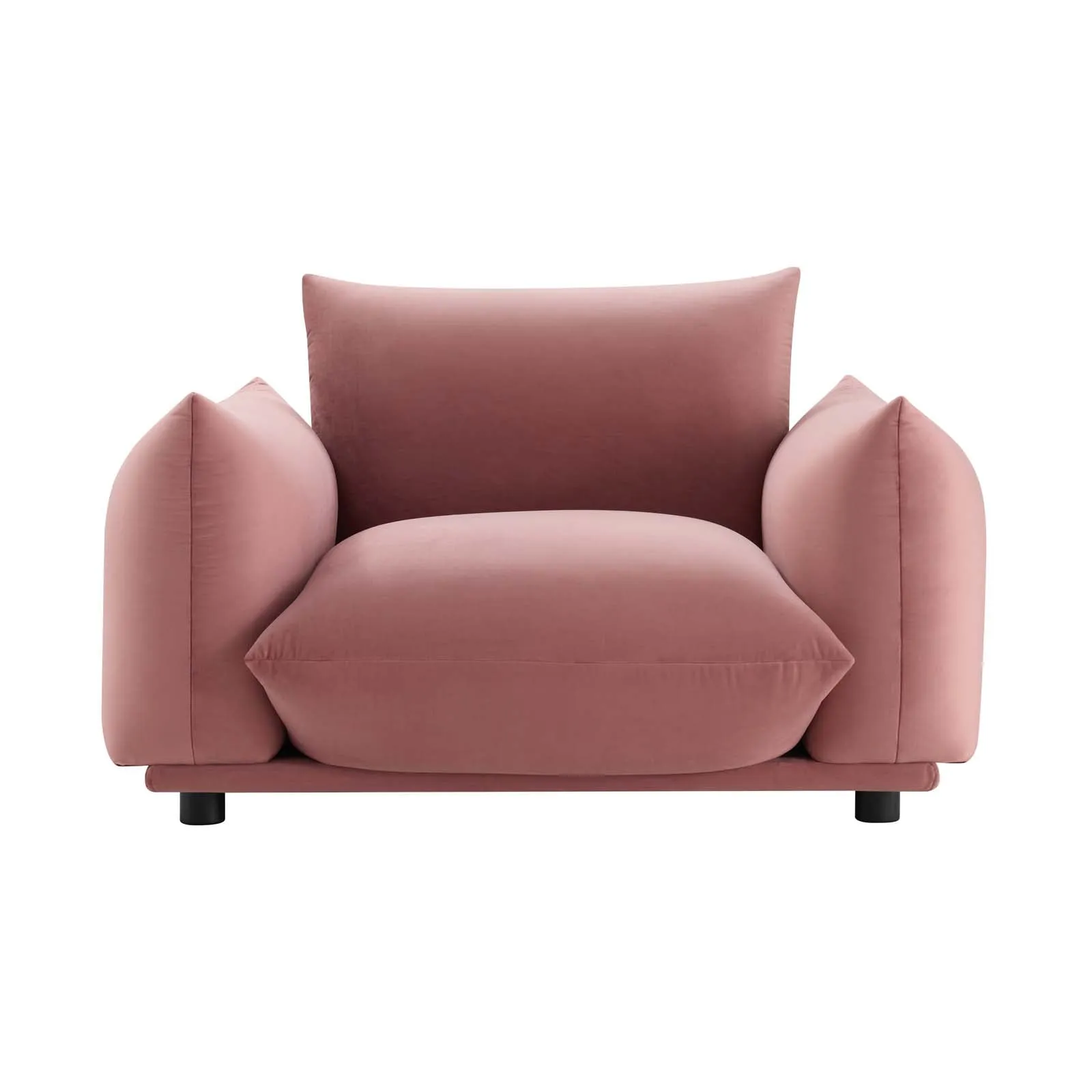 Copious Performance Velvet Armchair