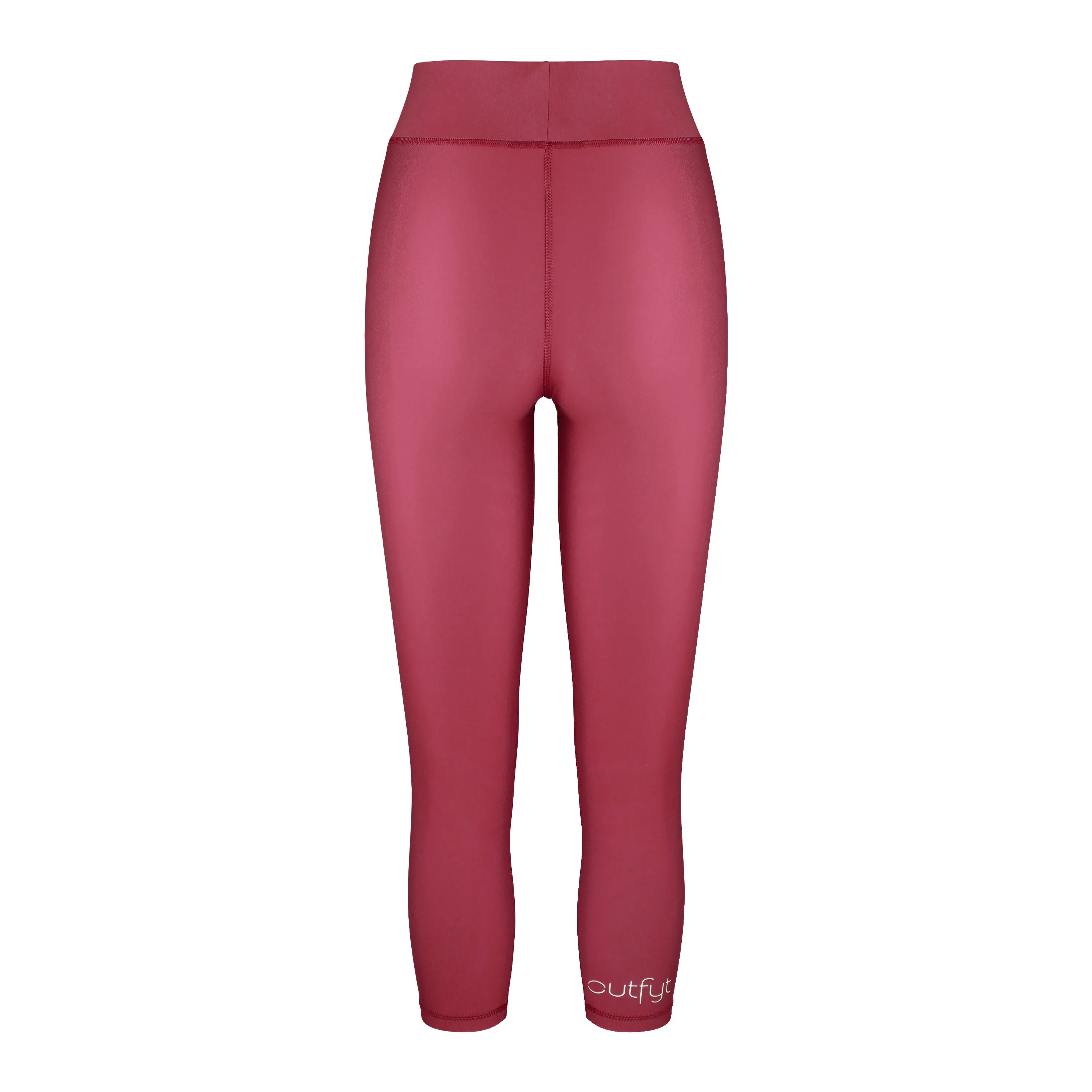 Cora Compression Leggings | Recycled Nylon | Wine