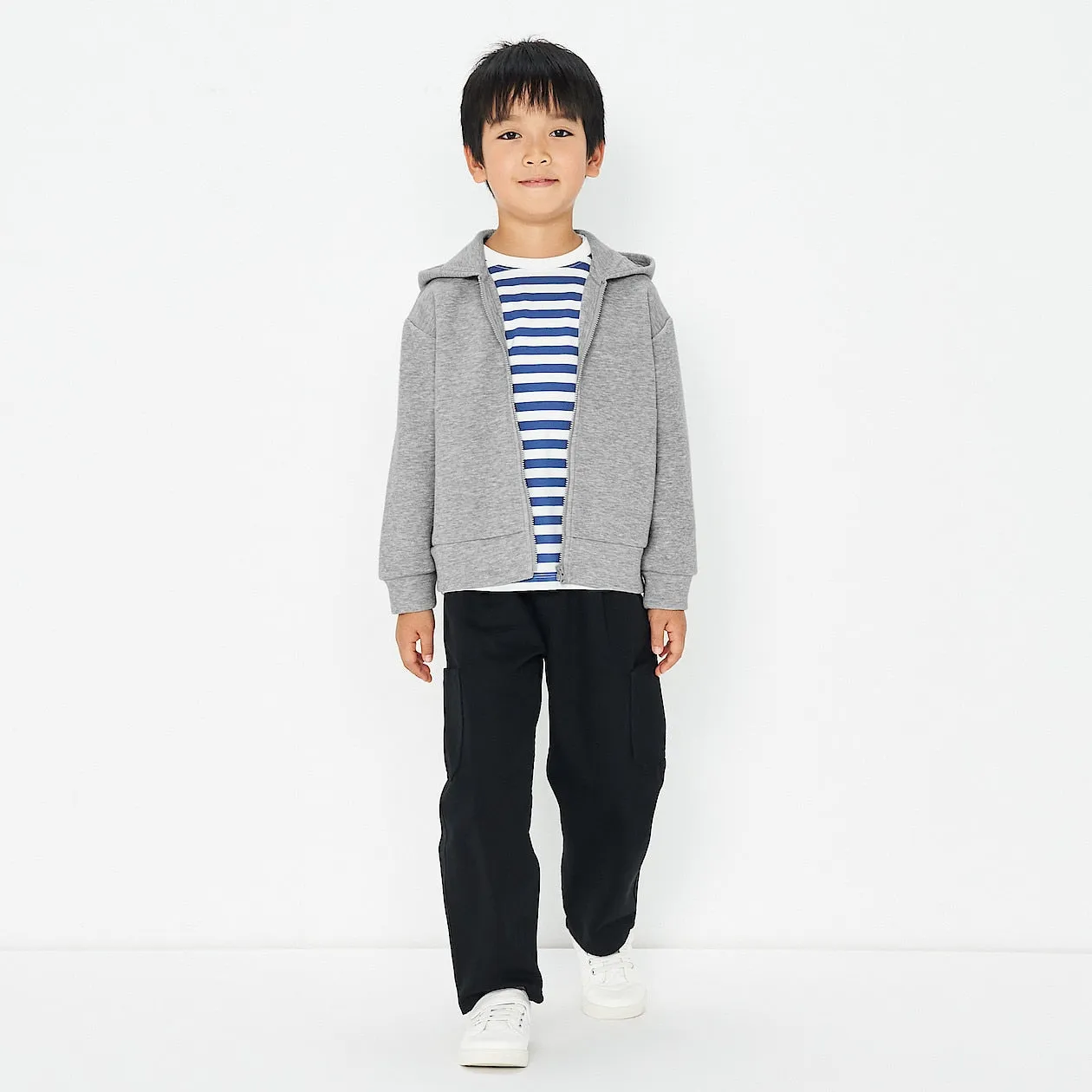 Cotton Kapok Denim Wide Jeans (5-14Y)