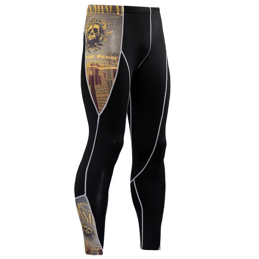 Critical Power No Gi BJJ Compression Leggings/Spats for Jiu-Jitsu, MMA, Grappling and Wrestling