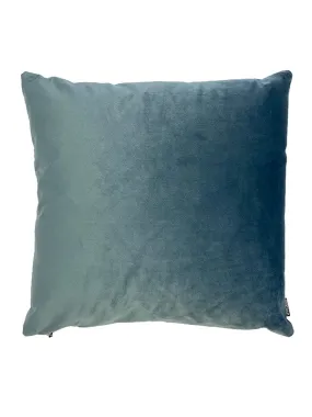 Dark Sea Blue Velvet Cushion