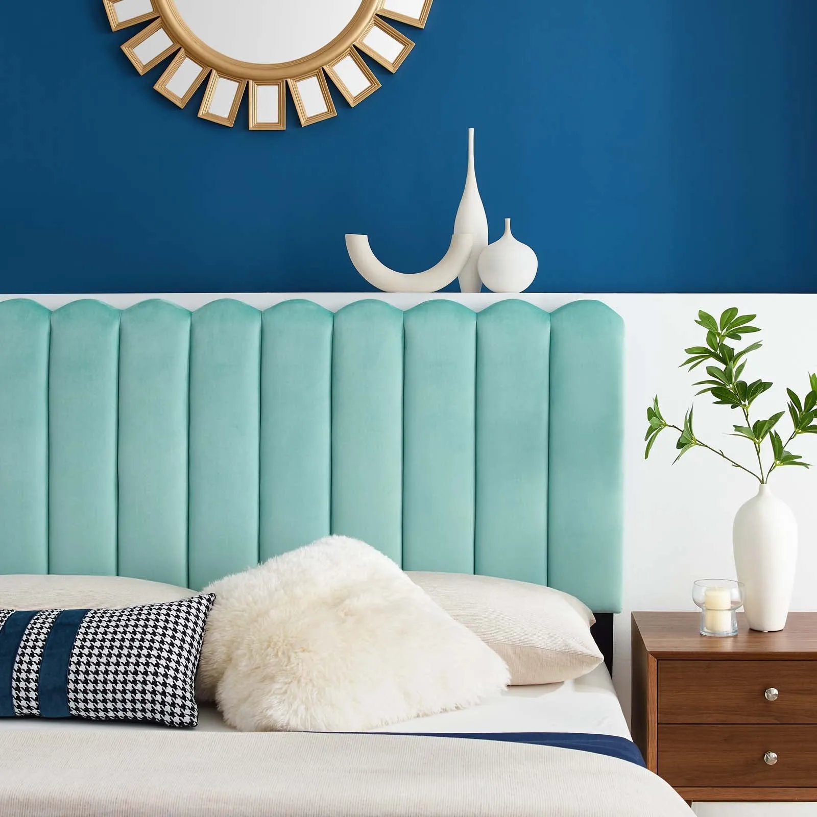 Delilah Performance Velvet Headboard