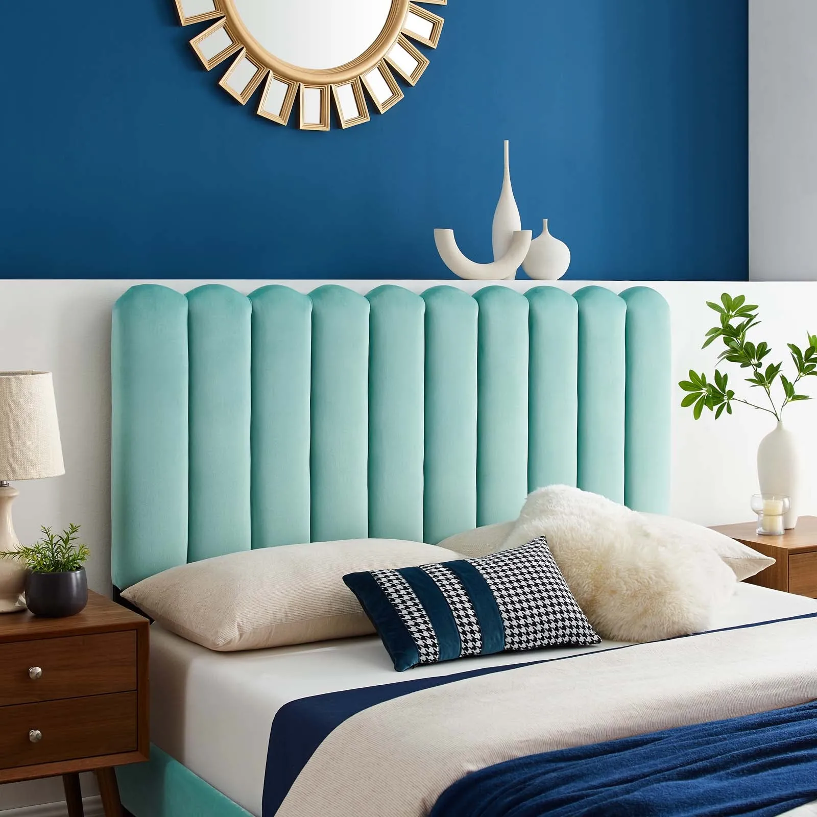 Delilah Performance Velvet Headboard