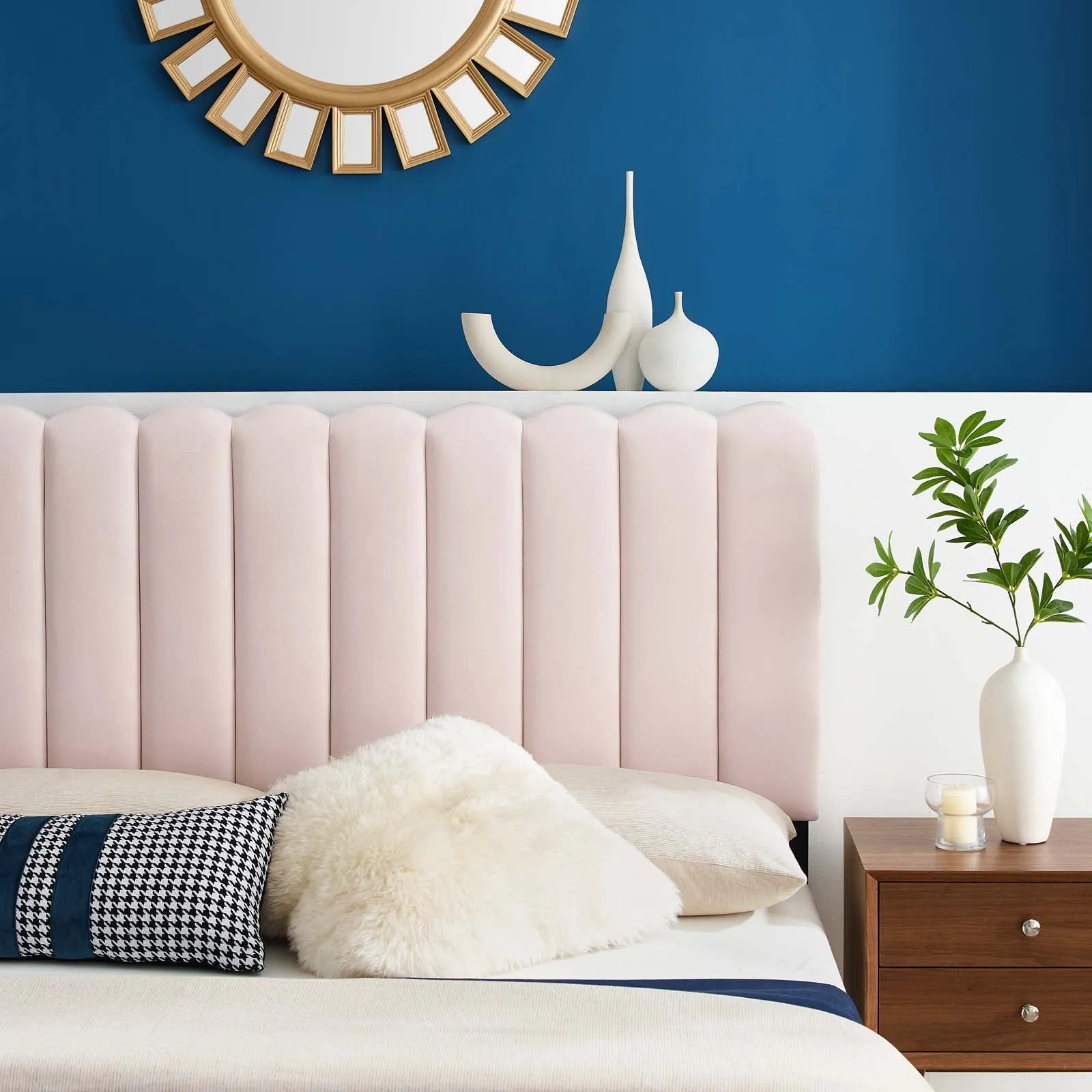 Delilah Performance Velvet Headboard