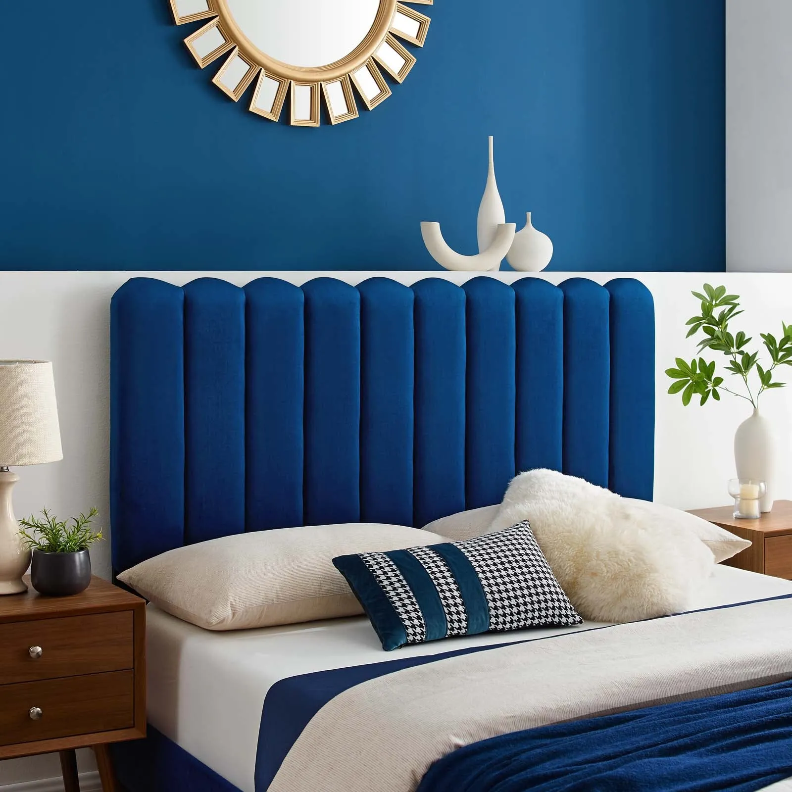 Delilah Performance Velvet Headboard