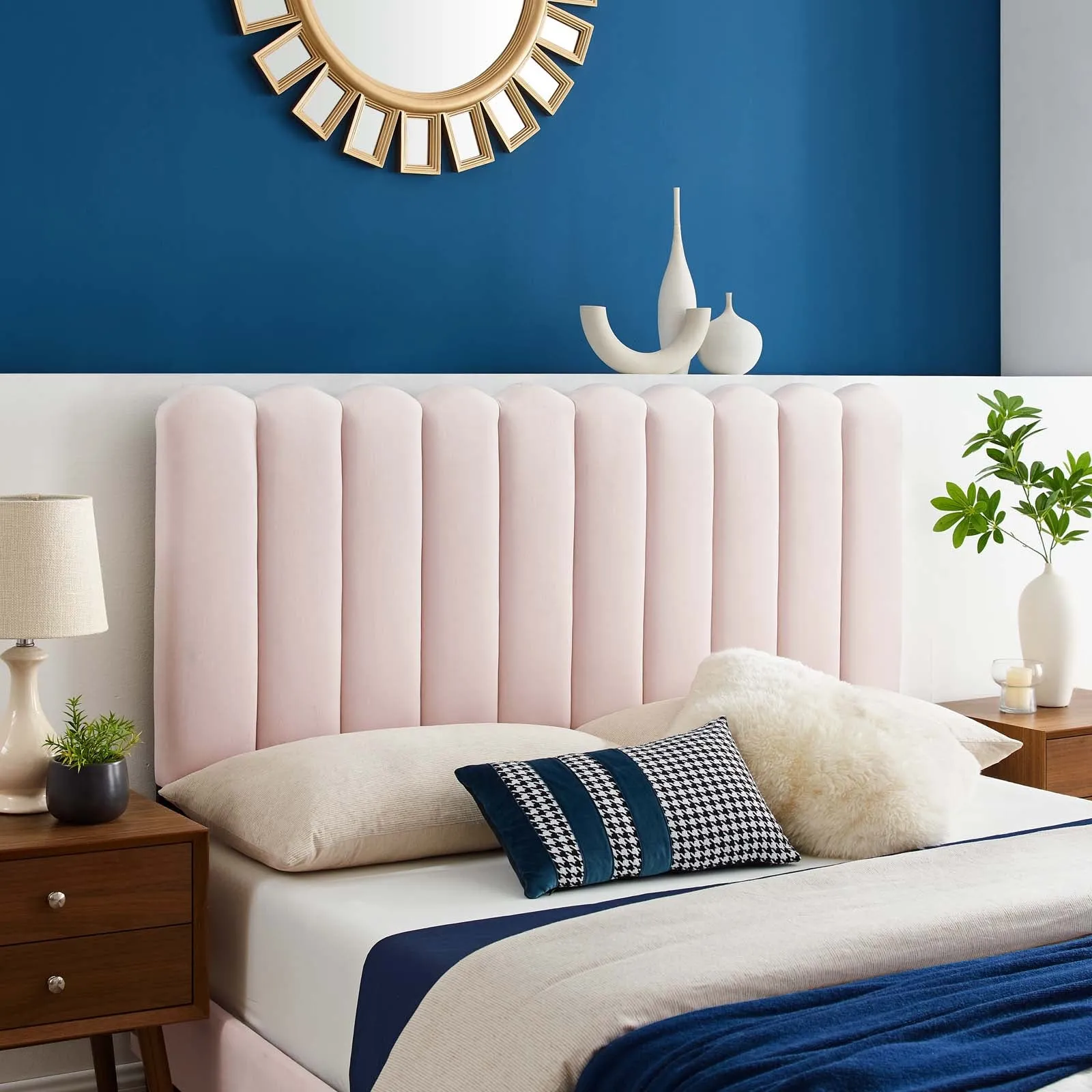 Delilah Performance Velvet Headboard