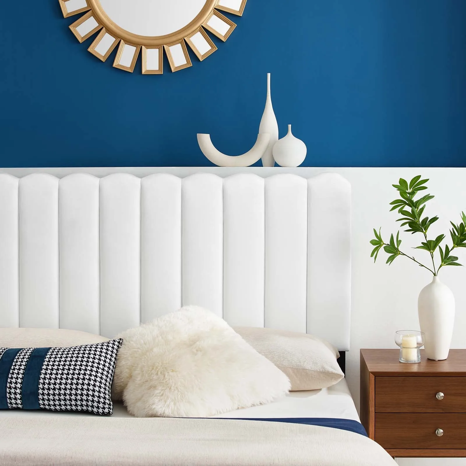 Delilah Performance Velvet Headboard