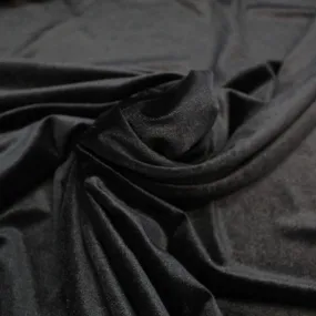 Dressmaking Stretch Velvet - Noir