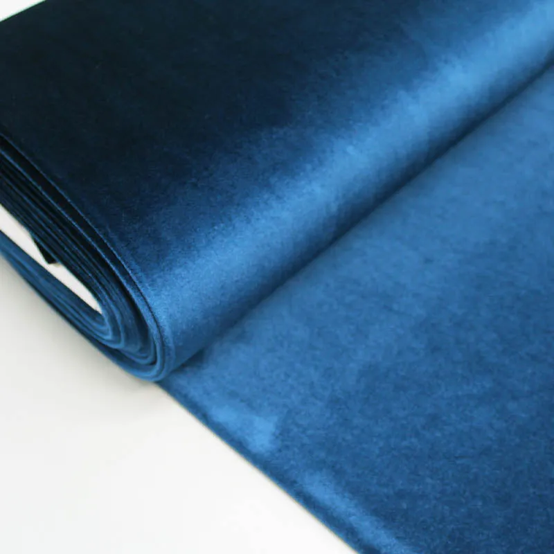 Dressmaking Stretch Velvet - Petrol