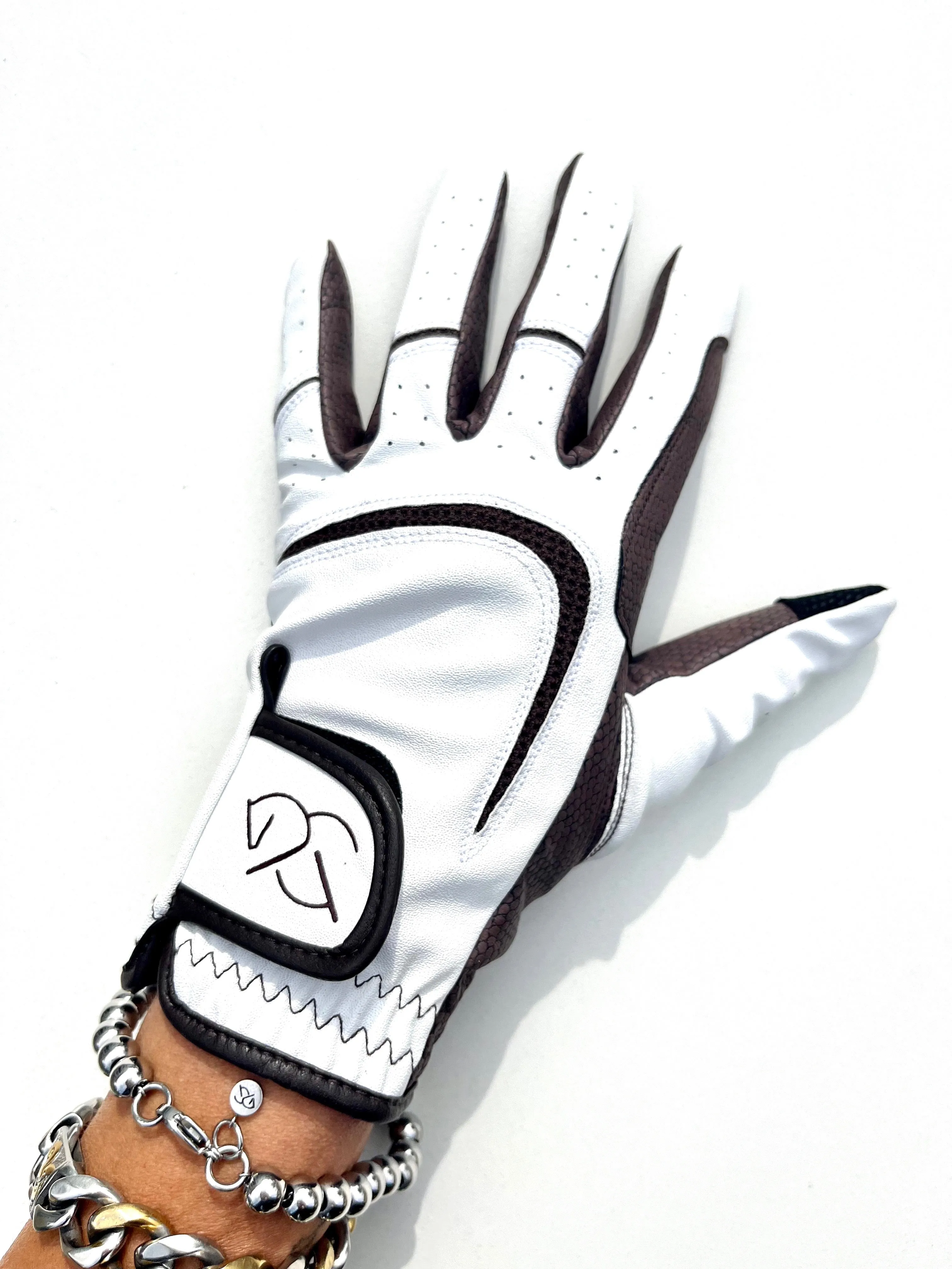 ELITE SUMMER RIDING GLOVES | WILD CHILD EDITION - white