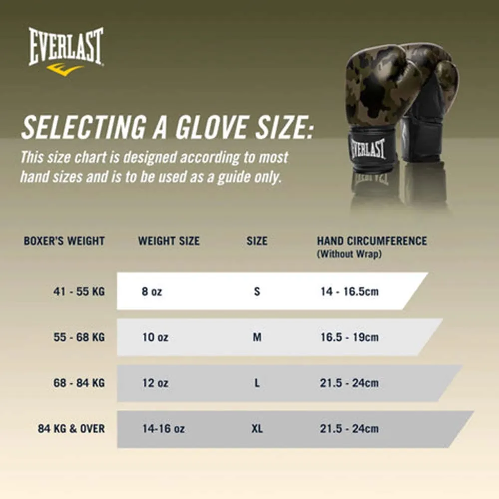 Everlast 1910 Boxing Gloves Black 14oz